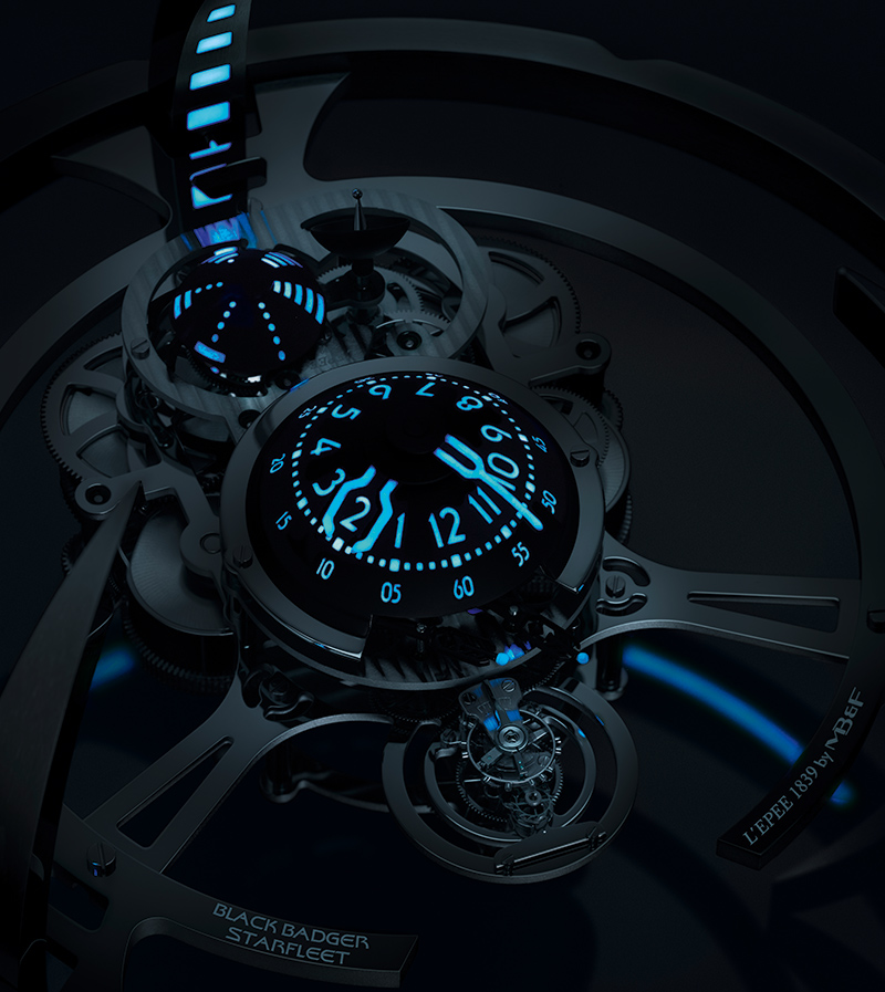 MB&F / Black Badger Starfleet Machine