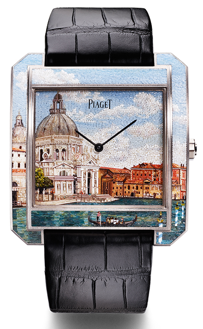 Artistic Crafts Watch Prize: Piaget, Protocole XXL "Secrets & Lights" Venice Micro-Mosaic