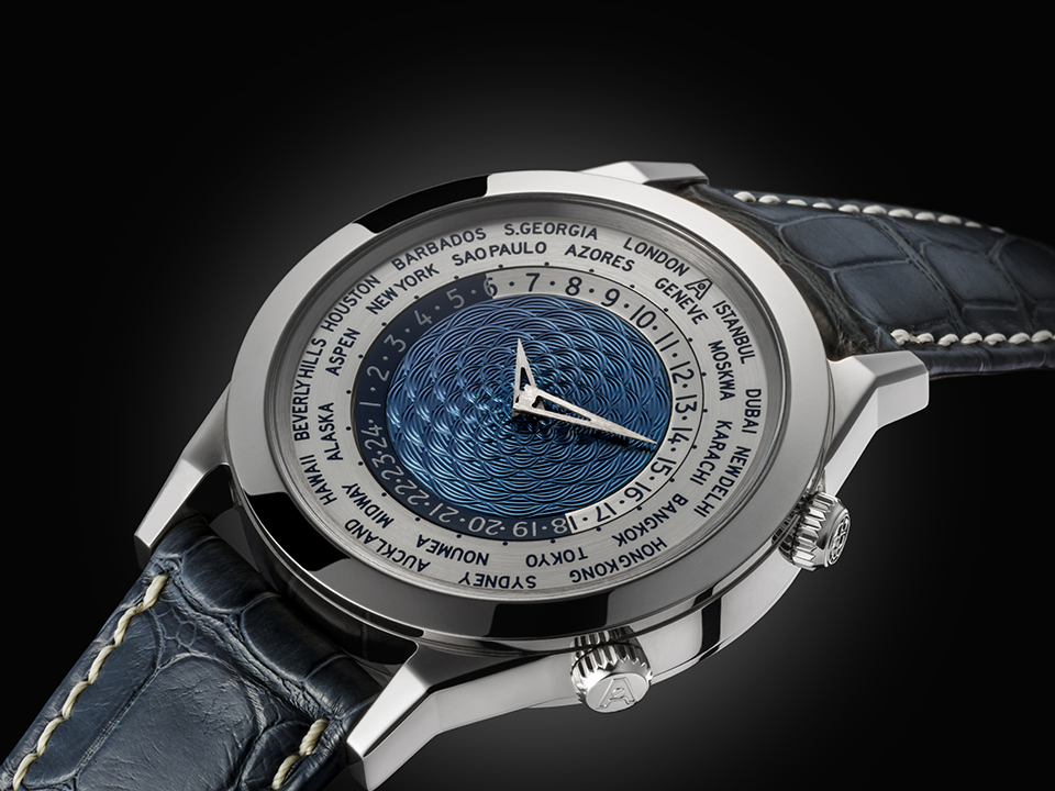 Andersen Genève - Tempus Terrae (world time) 25th Anniversary. White Gold case - limited to 25 pieces.