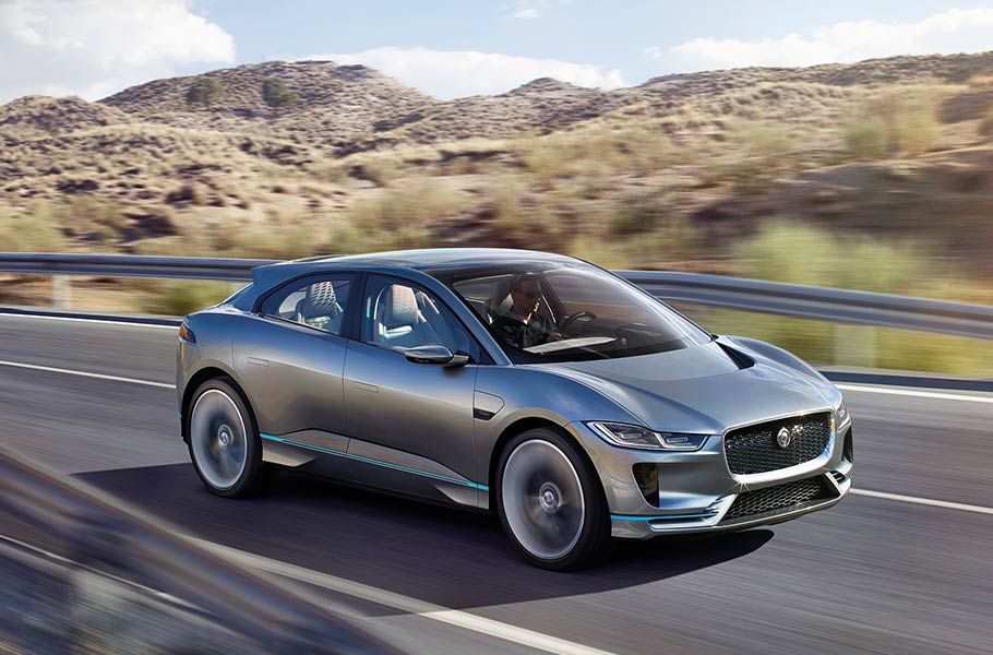 Aerodynamically Stunning - The Jaguar I‑PACE CONCEPT DESIGN