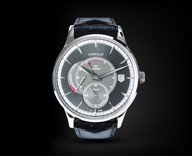 Lonville Gunmetal GMT - The travelling gentlemen