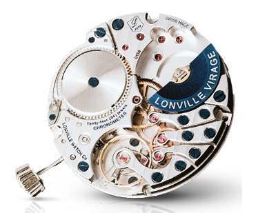 The spectacular micro-rotor execution of the LV1 (Lonville 1) movement